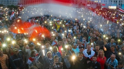 Belarus suppressed opposition and independent media for three decades under President Alexander Lukashenko, but the efforts to crush dissent intensified sharply in 2020 when nationwide protests arose after a presidential election whose disputed results gave Lukashenko a sixth term in office. (File image/AP)