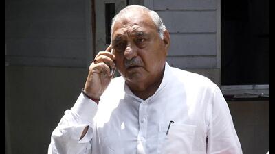 Former chief minister and leader of Opposition Bhupinder Singh Hooda said THE contest is directly between Congress and BJP. Every vote given to vote-cutters will benefit the BJP. We have to vote for Congress (Jitender Gupta)