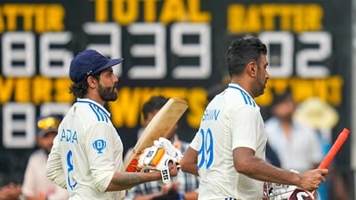 India posted 339/6 in 80 overs at Stumps against Bangladesh, on Day 1 of their ongoing first Test match in Chennai. (PTI) India posted 339/6 in 80 overs at Stumps against Bangladesh, on Day 1 of their ongoing first Test match in Chennai. (PTI)