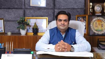 Sultanpur Majra legislator Mukesh Kumar Ahlawat. (HT)
