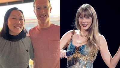 Mark Zuckerberg with his wife, Taylor Swift (Instagram/File) Mark Zuckerberg with his wife, Taylor Swift (Instagram/File)