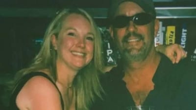 Brian Crossman and his wife Erica (both pictured) were found dead alongside Erica's teen son (Erica Crossman/Facebook) Brian Crossman and his wife Erica (both pictured) were found dead alongside Erica's teen son (Erica Crossman/Facebook)