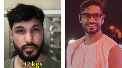 Arjun Kanungo’s shocking weight loss transformation: Here's how he lost 27 kgs in 18 months to ‘save his music career’ (Photo by Instagram/arjunkanungo) Arjun Kanungo’s shocking weight loss transformation: Here's how he lost 27 kgs in 18 months to ‘save his music career’ (Photo by Instagram/arjunkanungo)