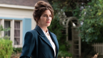 Kathryn Hahn in a still from Agatha All Along.