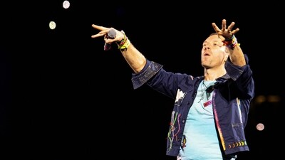 Singer Chris Martin and his British rock band Coldplay will be back in Indian in January. (AFP) Singer Chris Martin and his British rock band Coldplay will be back in Indian in January. (AFP)