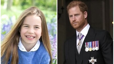 Prince Harry shared a heart-touching moment with his niece, Princess Charlotte, when all the members of the royal family attended Queen Elizabeth's State Funeral at Westminster Abbey in September 2022. Prince Harry shared a heart-touching moment with his niece, Princess Charlotte, when all the members of the royal family attended Queen Elizabeth's State Funeral at Westminster Abbey in September 2022.
