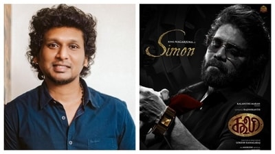 Director Lokesh Kanagaraj requests not to leak videos from Coolie shoot; Nagarjuna on a poster of Coolie (right). Director Lokesh Kanagaraj requests not to leak videos from Coolie shoot; Nagarjuna on a poster of Coolie (right).