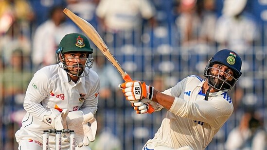 Meanwhile, Jadeja also remained unbeaten with a knock of 86* runs off 117 balls.(PTI)