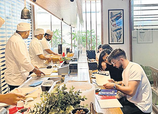 The Japanese food at Izumi in Mumbai is on par with five-star hotels. The Japanese food at Izumi in Mumbai is on par with five-star hotels.