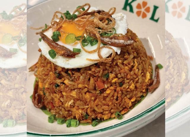 At Bengaluru’s Kopitiam, the nasi goreng is the real deal. At Bengaluru’s Kopitiam, the nasi goreng is the real deal.