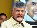 Andhra Pradesh CM Chandrababu Naidu. (ANI)