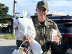 Nam Joo-hyuk was discharged from the military on September 19.