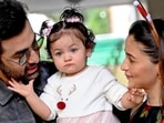 Ranbir Kapoor with his daughter Raha Kapoor and wife Alia Bhatt Ranbir Kapoor with his daughter Raha Kapoor and wife Alia Bhatt