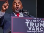 Mark Robinson, a 56-year-old former furniture manufacturer and ally of Donald Trump, won the 2020 election to become the first black lieutenant governor of North Carolina. Mark Robinson, a 56-year-old former furniture manufacturer and ally of Donald Trump, won the 2020 election to become the first black lieutenant governor of North Carolina.