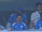 Virat Kohli was seen informing Rohit Sharma that the camera was recording them. Virat Kohli was seen informing Rohit Sharma that the camera was recording them.