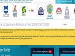 CAT 2024: Last date today to apply for Common Admission Test, direct link here