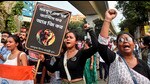 Kolkata: People join junior doctors duirng a rally to CBI office (CGO Complex) after they announced a partial withdrawal of their ‘cease work’, in Kolkata, Friday, Sept 20, 2024. (PTI Photo) (PTI)