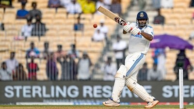 The day began with R Ashwin's 113 taking India to 376. (AFP) The day began with R Ashwin's 113 taking India to 376. (AFP)
