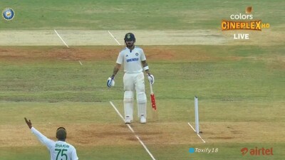 ‘Malinga bana hua hai’: Virat Kohli sledges Shakib after Bangladesh great lands two perfect yorkers ‘Malinga bana hua hai’: Virat Kohli sledges Shakib after Bangladesh great lands two perfect yorkers