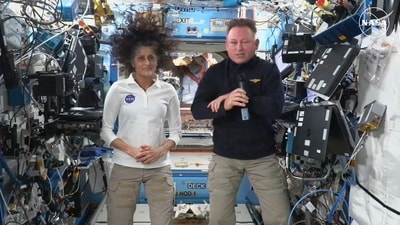Suni Williams celebrated her 59th birthday in space while aboard the International Space Station, alongside astronauts Don Pettit and Butch Wilmore (AFP) Suni Williams celebrated her 59th birthday in space while aboard the International Space Station, alongside astronauts Don Pettit and Butch Wilmore (AFP)