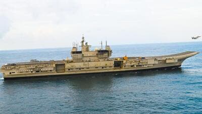 The 45,000-tonne aircraft carrier INS Vikrant has an indigenous content of 76% The 45,000-tonne aircraft carrier INS Vikrant has an indigenous content of 76%
