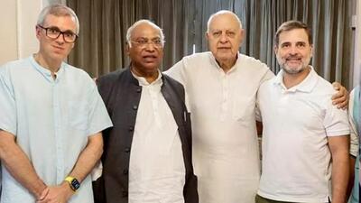 The NC and the Congress have tied up for the J&K polls. (File) The NC and the Congress have tied up for the J&K polls. (File)
