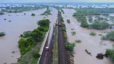 This is the third time in 116 years that Rajasthan has received such significant rainfall. (PTI photo) This is the third time in 116 years that Rajasthan has received such significant rainfall. (PTI photo)