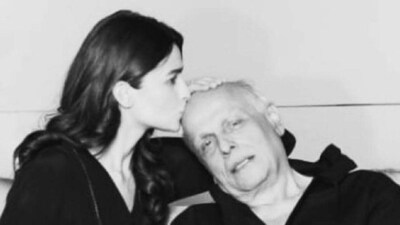 Back in 2020, filmmaker Mahesh Bhatt, via his daughter Pooja Bhatt's Instagram account, shared a message ahead of the release of their film Sadak 2. He wrote alongside this photo of himself and Alia Bhatt, and several other pictures, "If the film works, it belongs to all of you. If it does not, it’s mine..." 