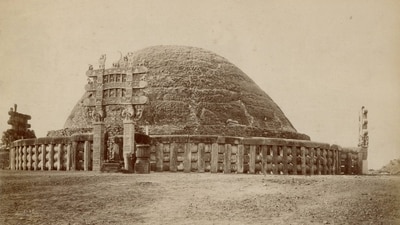Sanchi Stupa by Lala Deen Dayal (DAG) Sanchi Stupa by Lala Deen Dayal (DAG)