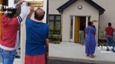A video of an Indian family in Limerick has sparked debate after an Irish man claimed they're "colonising" the island. (X/@Mick_O_Keeffe)