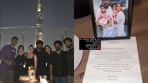 A screengrab of Nayanthara's Instagram stories. A screengrab of Nayanthara's Instagram stories.