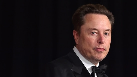 Elon Musk arrives at the 10th Breakthrough Prize Ceremony on April 13, 2024, at the Academy Museum of Motion Pictures in Los Angeles. (Photo by Jordan Strauss/Invision/AP, File) (Jordan Strauss/Invision/AP)
