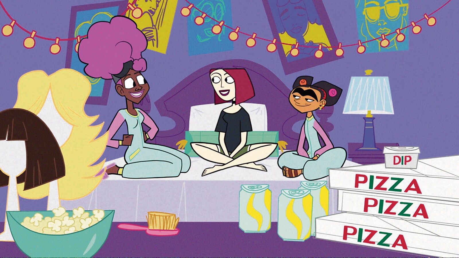 Teen versions of Harriet Tubman, Joan of Arc and Kahlo in Clone High. Teen versions of Harriet Tubman, Joan of Arc and Kahlo in Clone High.