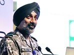 Indian Air Force Vice Chief Air Marshal Amar Preet Singh at Air Force Auditorium, in New Delhi on Friday. Indian Air Force Vice Chief Air Marshal Amar Preet Singh at Air Force Auditorium, in New Delhi on Friday.