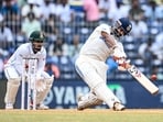India's Rishabh Pant (R) plays a shot against Bangladesh India's Rishabh Pant (R) plays a shot against Bangladesh