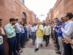 Prime Minister Narendra Modi assumes charge for his third consecutive term on June 10, 2024.(HT ARCHIVE)