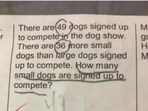 A brain teaser shared on Threads puzzled many.