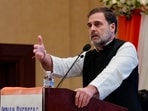 Washington: LoP in Lok Sabha and Congress MP Rahul Gandhi addresses the Indian Diaspora, in Washington DC, USA, Tuesday, Sept 10, 2024. Washington: LoP in Lok Sabha and Congress MP Rahul Gandhi addresses the Indian Diaspora, in Washington DC, USA, Tuesday, Sept 10, 2024.