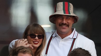 Taylor Swift and Travis Kelce were reportedly shaken by a breakup 'contract' that emerged on the internet. Al Bello/Getty Images/AFP (Photo by AL BELLO / GETTY IMAGES NORTH AMERICA / Getty Images via AFP) (Getty Images via AFP) Taylor Swift and Travis Kelce were reportedly shaken by a breakup 'contract' that emerged on the internet. Al Bello/Getty Images/AFP (Photo by AL BELLO / GETTY IMAGES NORTH AMERICA / Getty Images via AFP) (Getty Images via AFP)