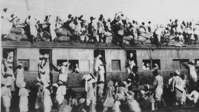 Trains filled with refugees arrived in India and left for Pakistan during the Partition (HT Archive) Trains filled with refugees arrived in India and left for Pakistan during the Partition (HT Archive)