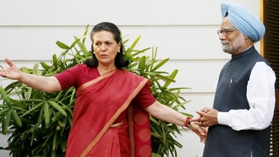 Congress president Sonia Gandhi and Prime Minister Dr Manmohan Singh during the UPA era in May 2009. (HT ARCHIVE) Congress president Sonia Gandhi and Prime Minister Dr Manmohan Singh during the UPA era in May 2009. (HT ARCHIVE)