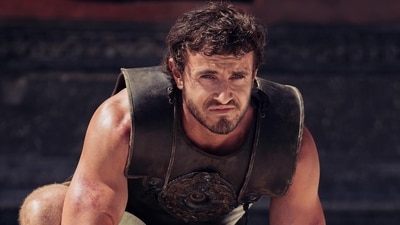 Paul Mescal in a still from Gladiator 2. (instagram) Paul Mescal in a still from Gladiator 2. (instagram)