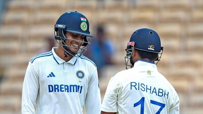 Earlier on Day 3, India declared for 287/4 after tons from Shubman Gill (119*) and Rishabh Pant (109). (BCCI - X) Earlier on Day 3, India declared for 287/4 after tons from Shubman Gill (119*) and Rishabh Pant (109). (BCCI - X)