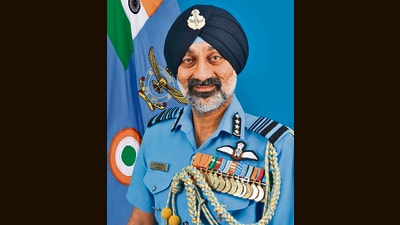 Air Marshal Amar Preet Singh (HT Photo) Air Marshal Amar Preet Singh (HT Photo)