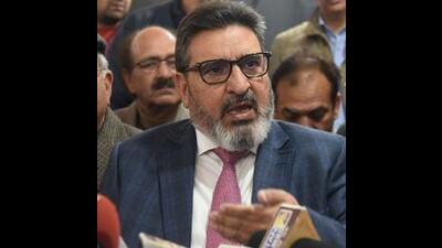 Apni Party president Altaf Bukhari is contesting from Chanpora. (File) Apni Party president Altaf Bukhari is contesting from Chanpora. (File)