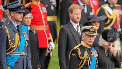 Prince Harry will not meet King Charles III and Prince William and likely to stay in a hotel during the UK trip. (AP Photo/Martin Meissner, Pool, File) (AP)