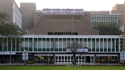 Delhi: AIIMS students protest against college administration (File Photo by HT)