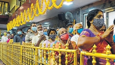 Hindu devotees visit the Tirumala Tirupati Devasthanams temple. (AFP/Used only for representation) Hindu devotees visit the Tirumala Tirupati Devasthanams temple. (AFP/Used only for representation)
