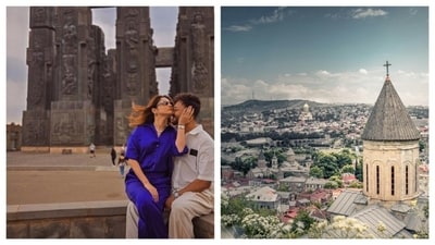 Ankita Lokhande and Vicky Jain visited the capital city of Georgia, Tbilisi, and shared pictures of their trip. (Instagram) Ankita Lokhande and Vicky Jain visited the capital city of Georgia, Tbilisi, and shared pictures of their trip. (Instagram)