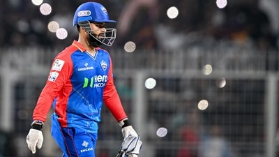 Under Rishabh Pant's leadership, Delhi Capitals finished the league stage with seven wins in 14 matches. (AFP) Under Rishabh Pant's leadership, Delhi Capitals finished the league stage with seven wins in 14 matches. (AFP)